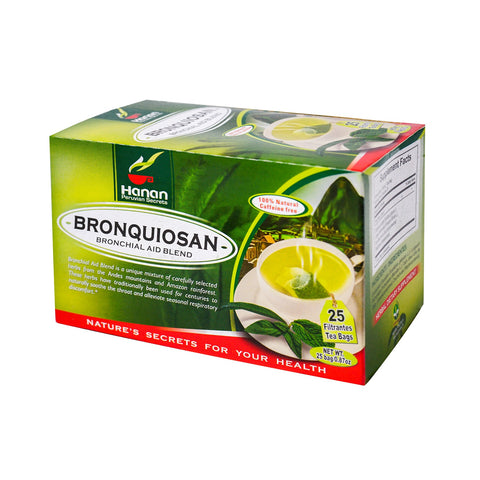 Bronchial Aid Blend Herbal Tea | Bronquiosan | 25 Teabags