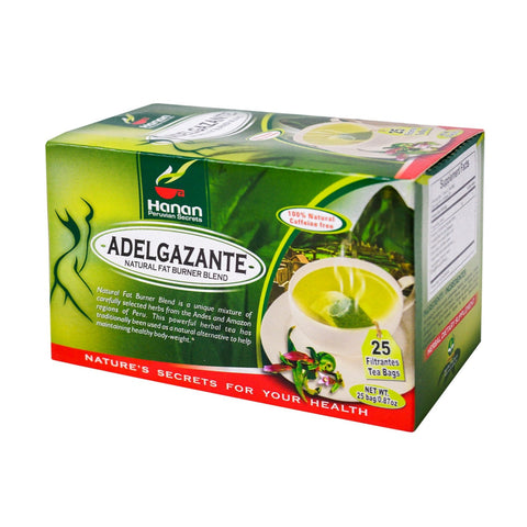 Natural Fat Burner Blend Herbal Tea | Adelgazante | 25 Teabags