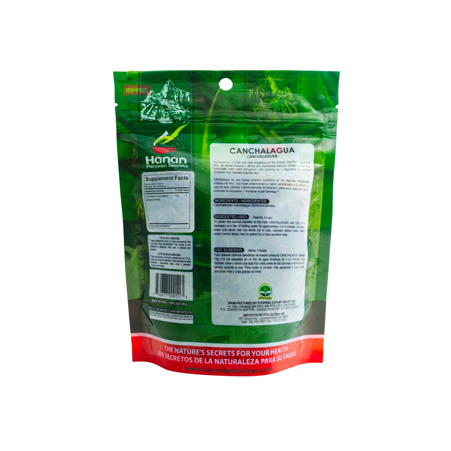 Canchalagua | Canchalahuen Loose Leaf Tea | 1.41oz (40g)