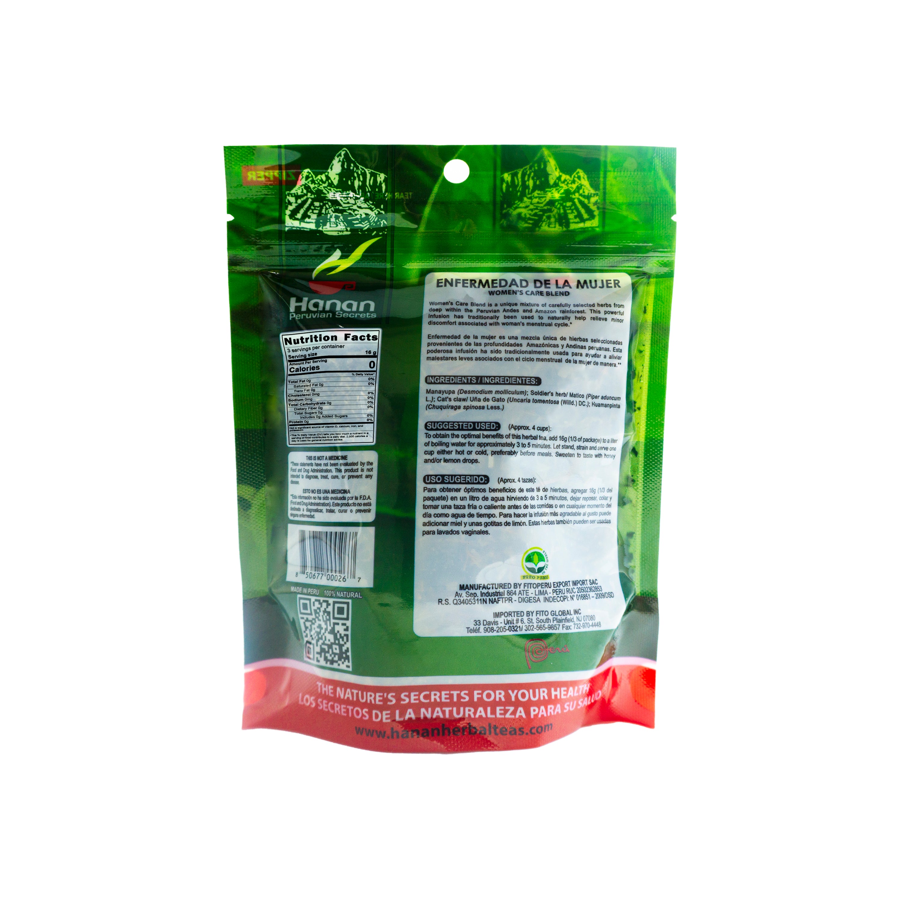 Femenina (Enfermedad De La Mujer) Women's Care Blend | Loose Tea | 1.76oz (50g)