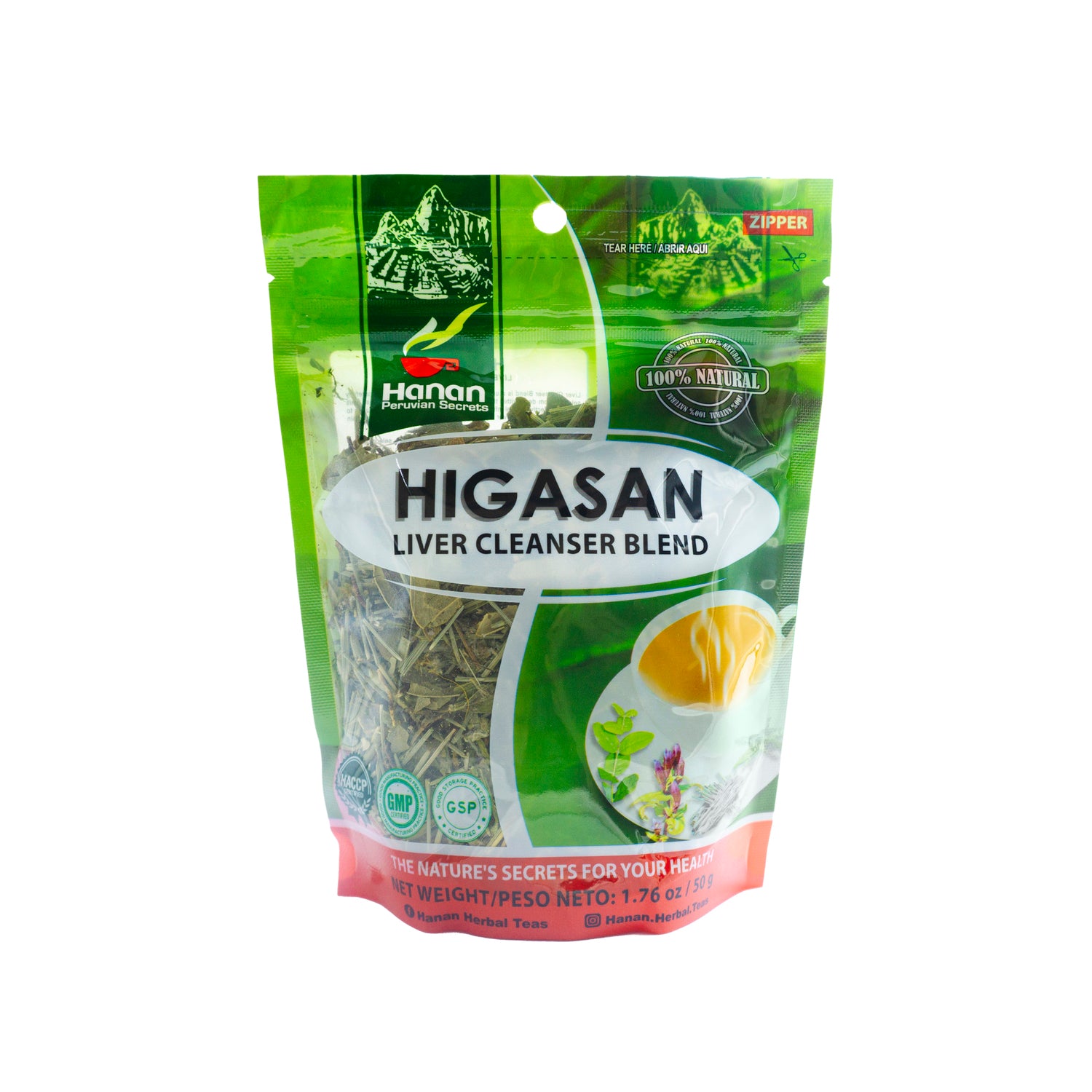 Higasan Liver Cleanser Blend | Loose Tea | 1.76oz (50g)
