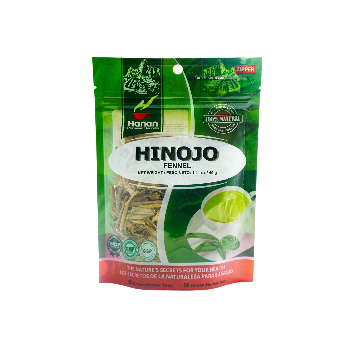 Hinojo | Fennel Loose Leaf Tea | 1.41oz (40g)