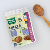 Hanan Mikhuy Flaxseed Powder | Linaza Molido Fiber & Omega | 3.5oz (100g)