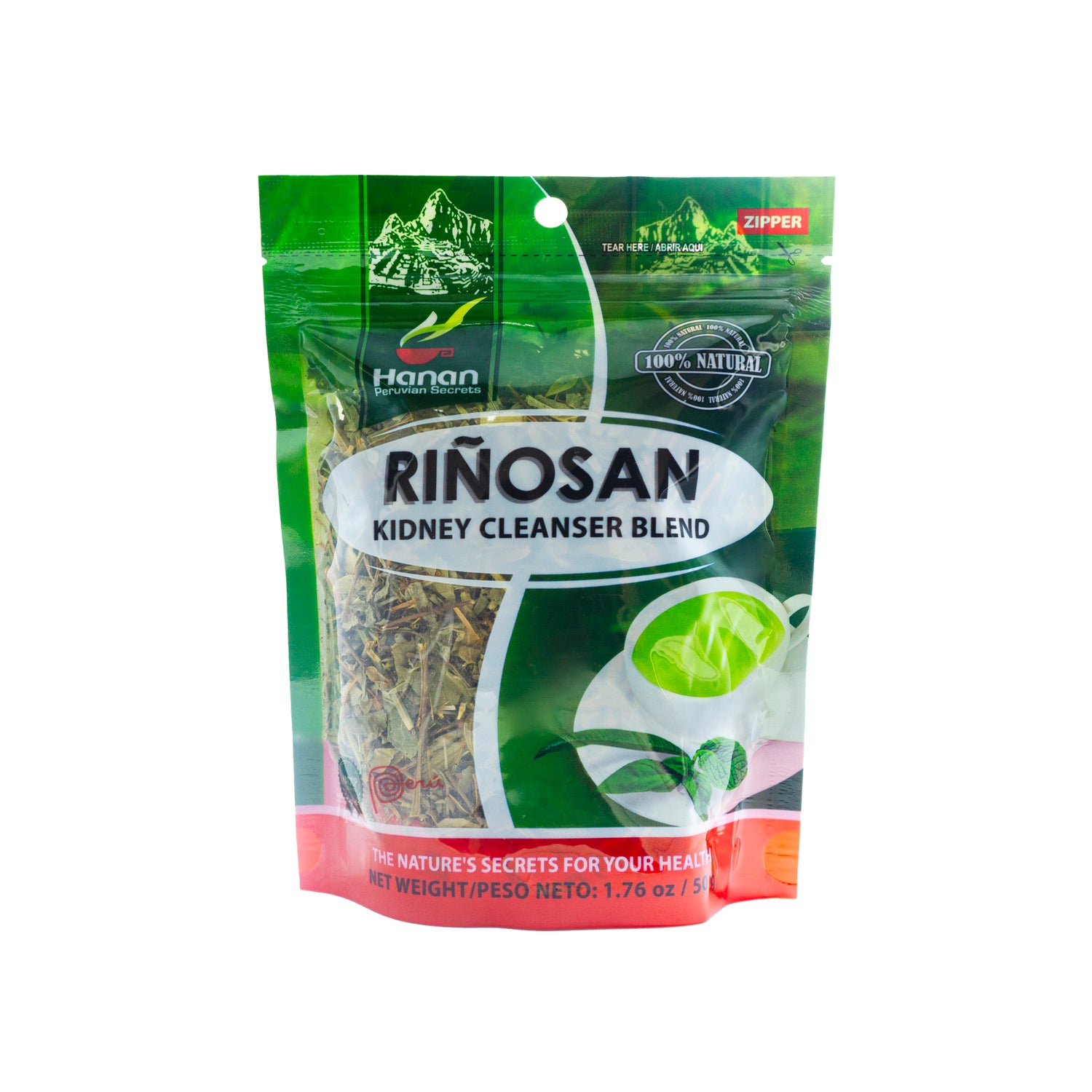 Riñosan Kidney Cleanser Blend | Loose Tea | 1.76oz (50g)