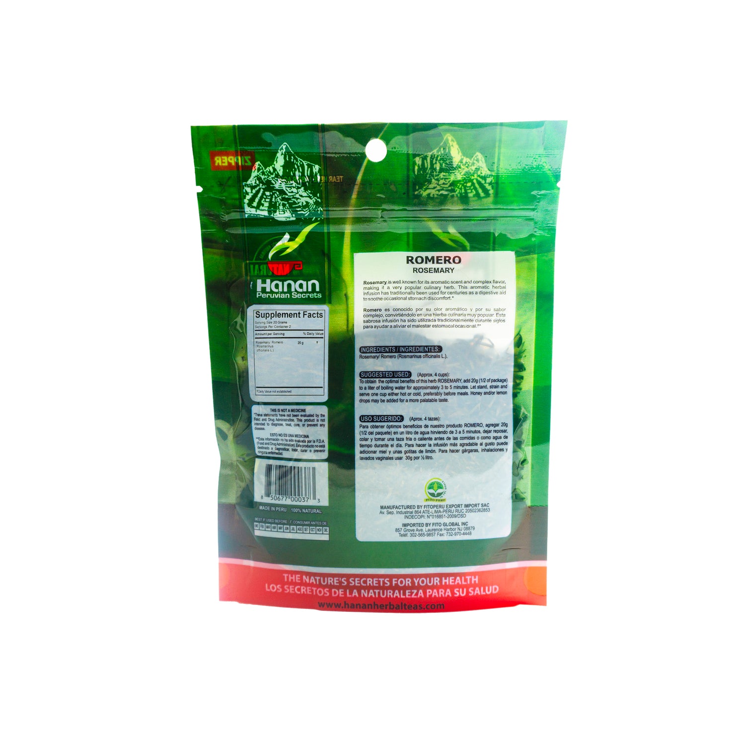 Romero | Rosemary Loose Leaf Tea | 1.41oz (40g)