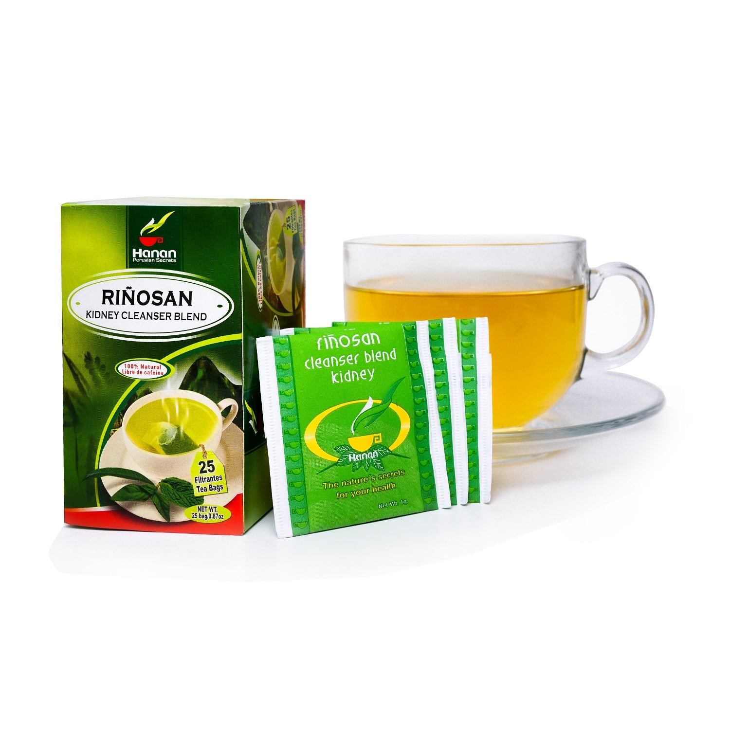 Kidney Cleanser Aid Blend Herbal Tea | Riñosan | 25 Teabags