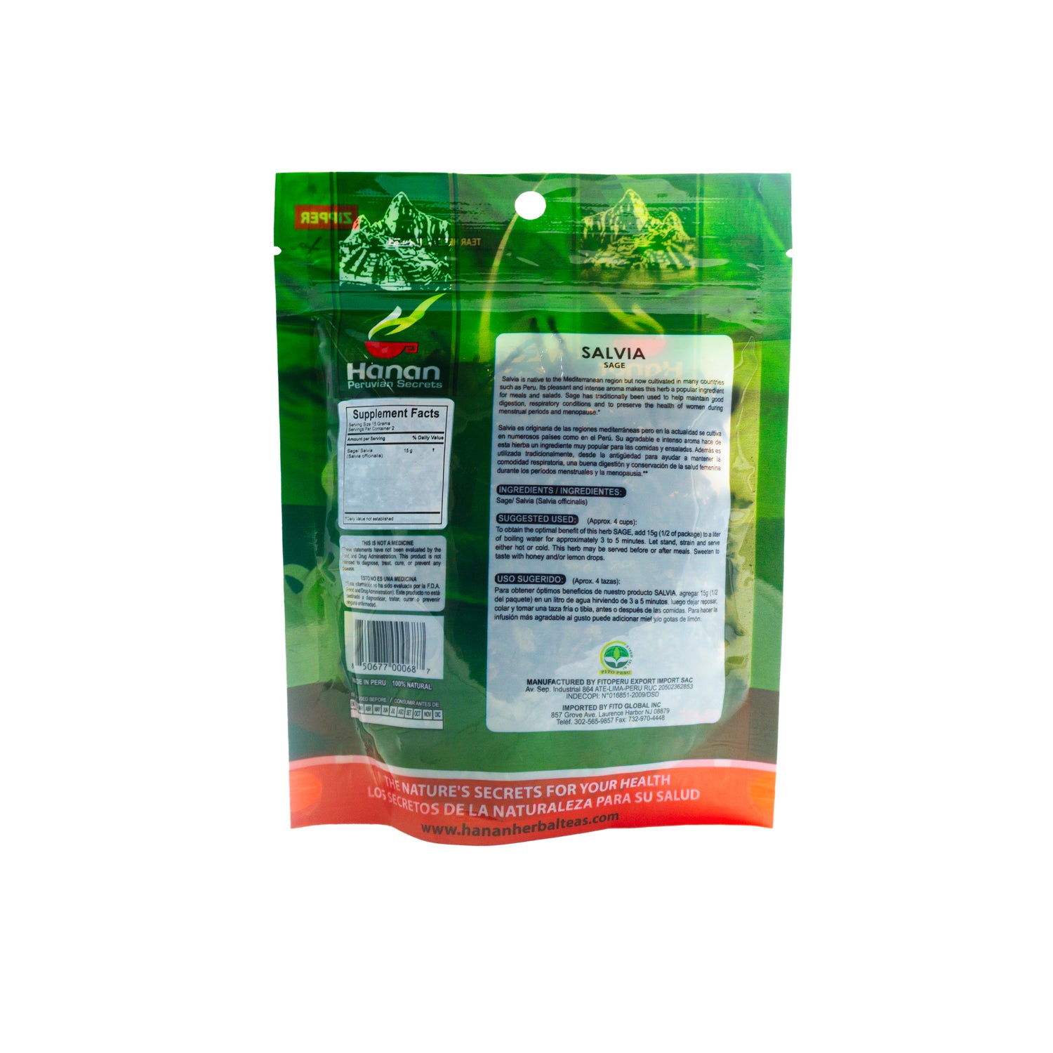 Salvia | Sage Loose Leaf Tea | 1.06oz (30g)