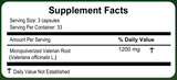 Valerian Root | Valeriana | 100 Capsules
