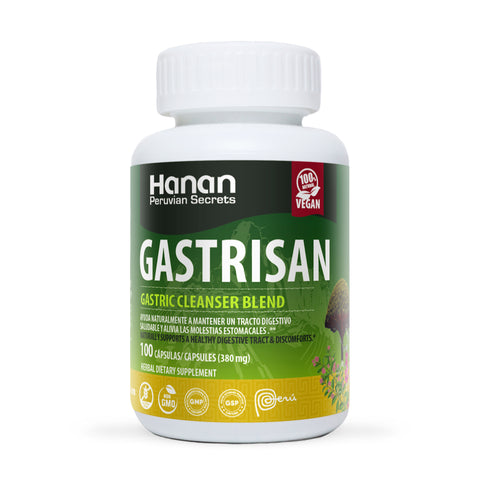 Gastric Cleanser Blend | Gastrisan - Ulceran | 100 Capsules