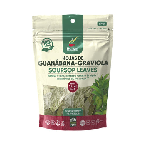 Hojas De Guanabana - Graviola | Soursop Loose Leaf Tea | 1.41oz (40g)
