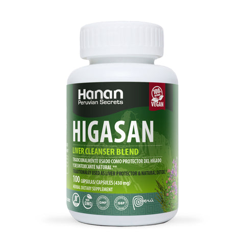 Liver Cleanser Blend | Higasan | 100 Capsules