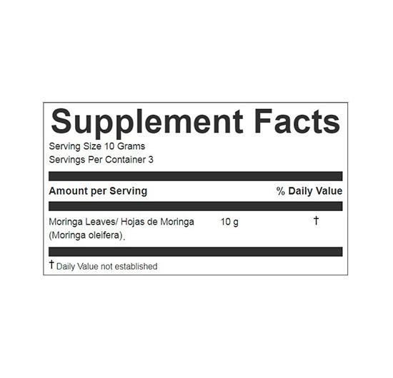 Moringa | Moringa Loose Leaf Tea | 1.06oz (30g)