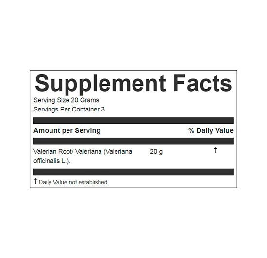 Valeriana | Valerian Loose Root Leaf Tea | 2.12oz (60g)
