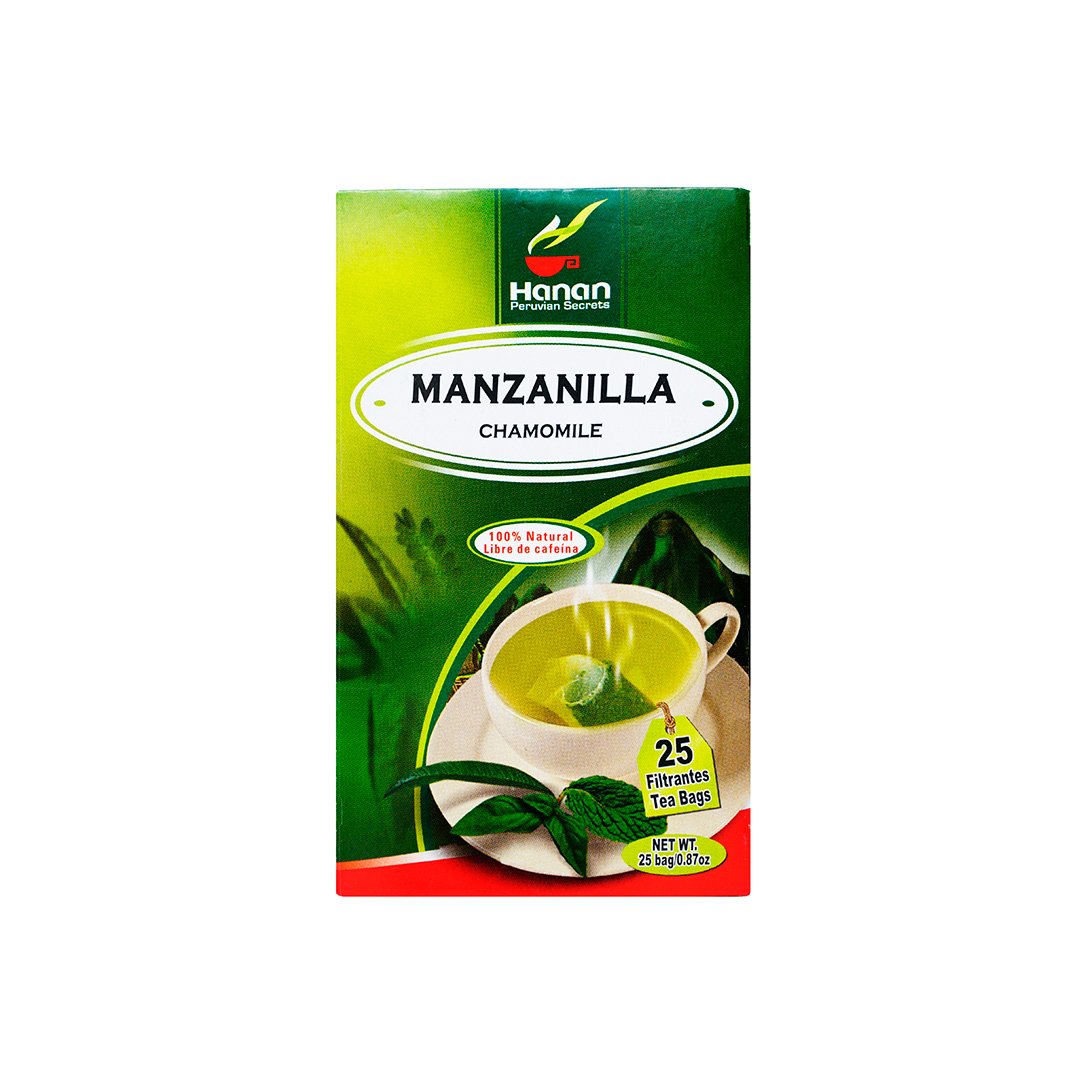 Chamomile Herbal Tea | Manzanilla | 25 Teabags