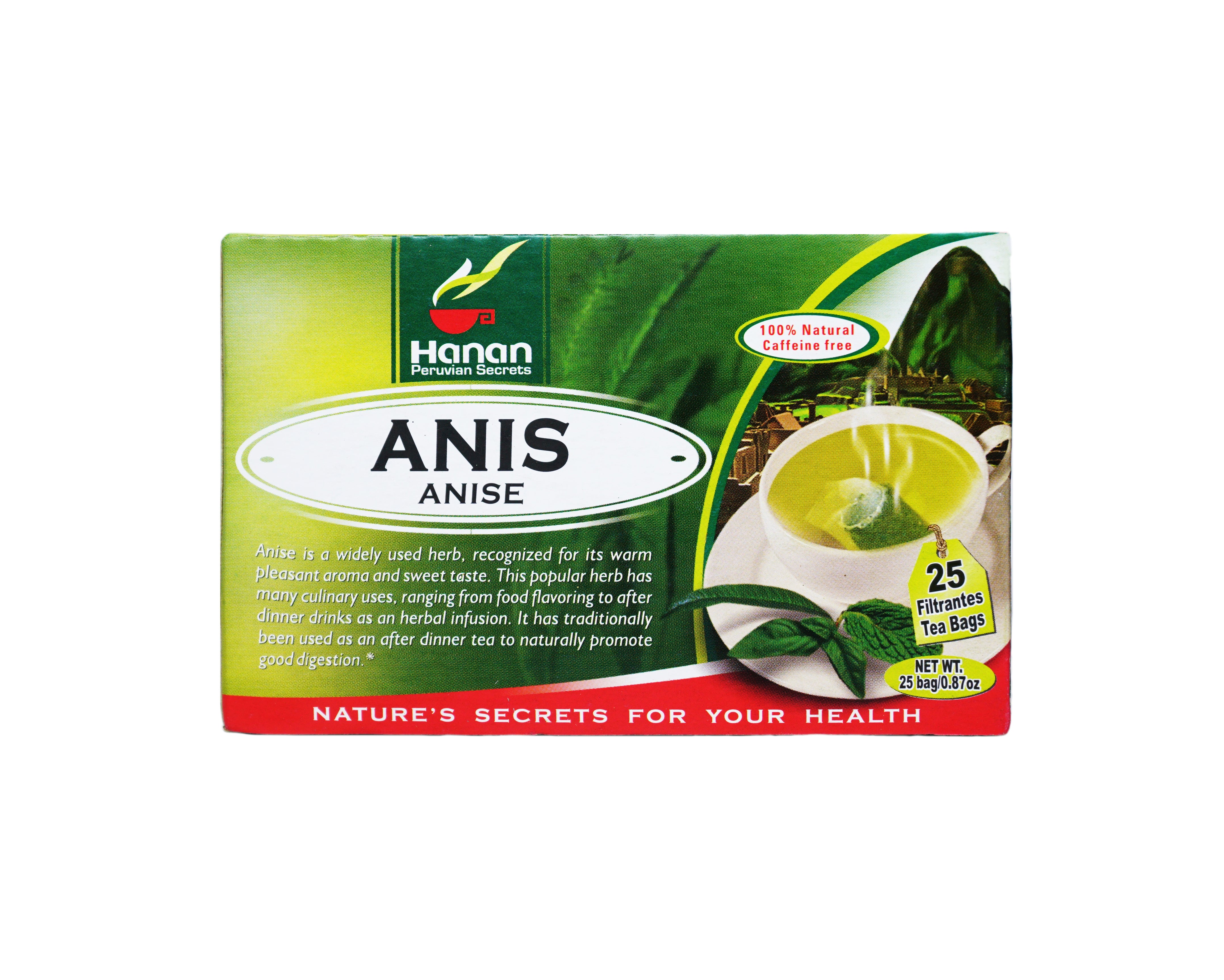 Anise Herbal Tea | Anis Plant | 25 Teabags