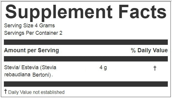 Estevia | Stevia Loose Leaf Tea | 0.32oz (9g)