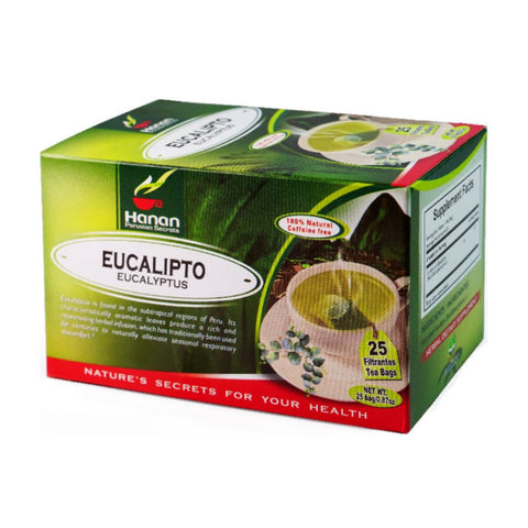 Eucalyptus Leaves Herbal Tea | Eucalipto | 25 Teabags