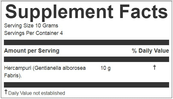 Hercampuri Loose Leaf Tea | 1.41oz (40g)