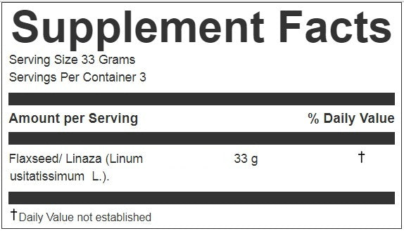 Flaxseed | Linaza | 3.5oz (100g)