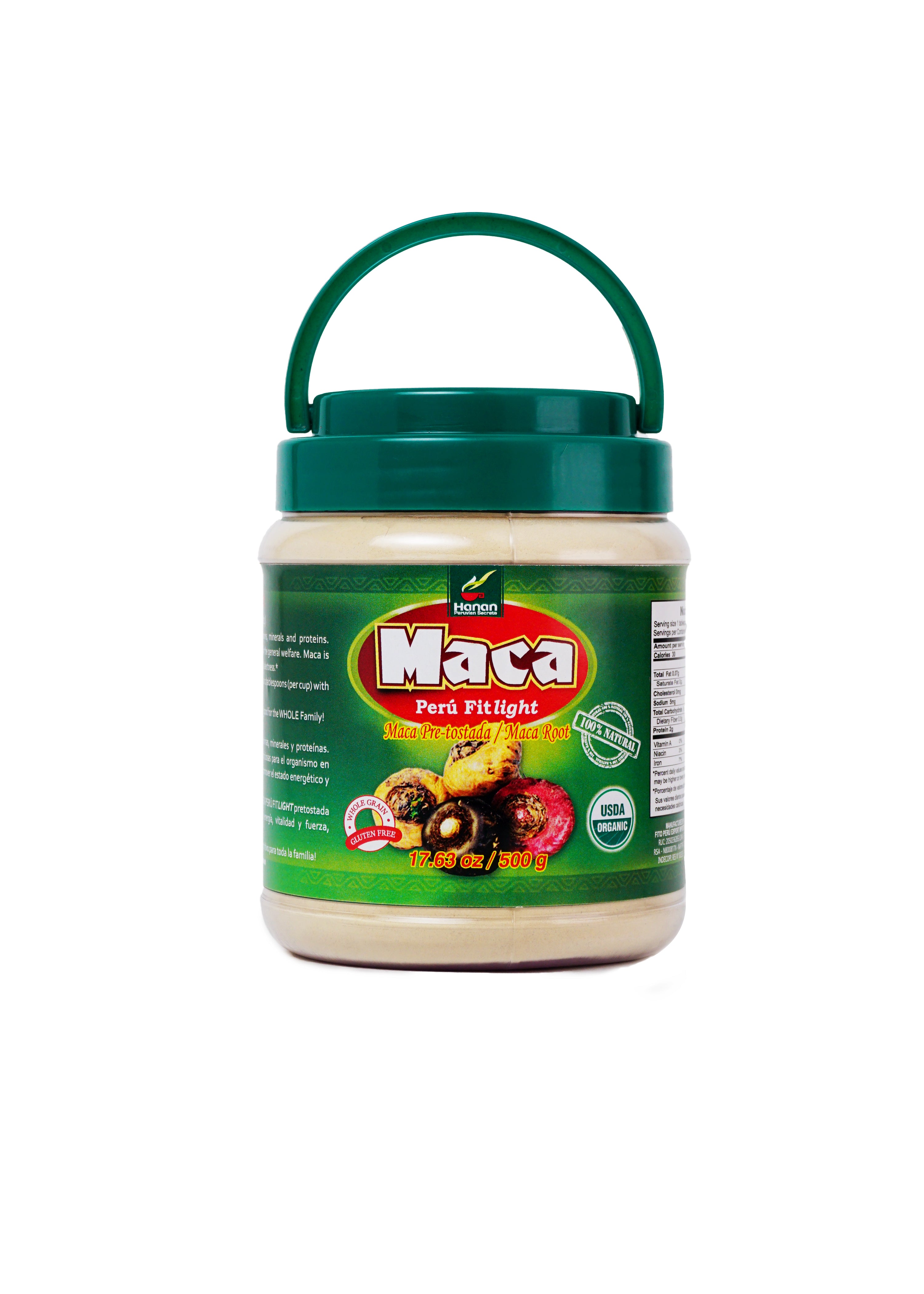 Maca Peru FitLight | Maca Root Powder | 17.63oz (500g)