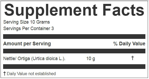 Ortiga | Nettle Loose Leaf Leaf Tea | 1.06oz (30g)