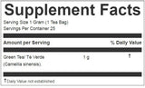 Green Te Herbal Tea | Te Verde | 25 Teabags