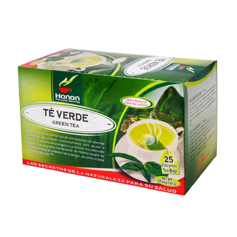 Green Te Herbal Tea | Te Verde | 25 Teabags