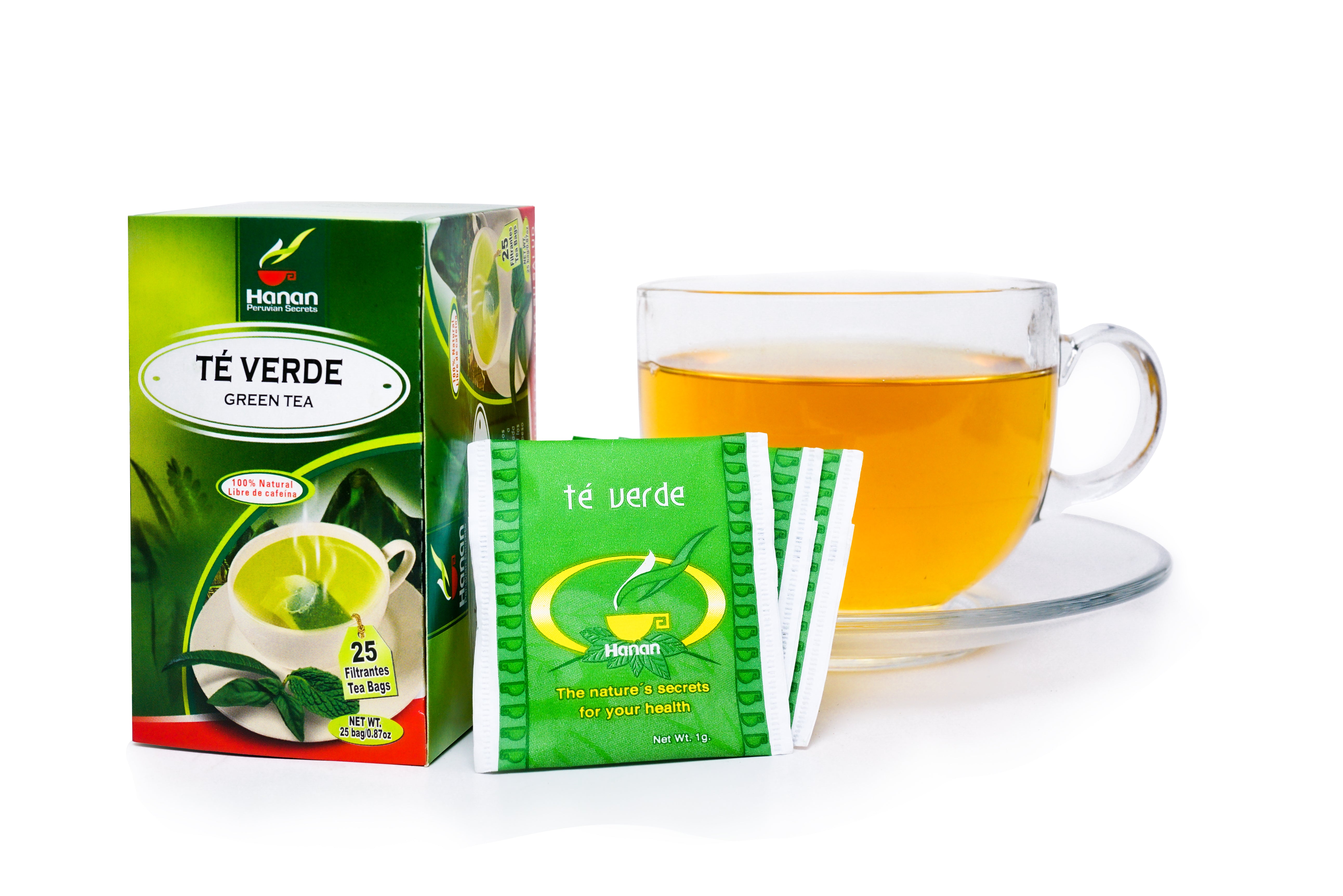 Green Te Herbal Tea | Te Verde | 25 Teabags
