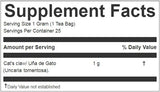 Cat’s Claw Bark Herbal Tea | Una de Gato | 25 Teabags