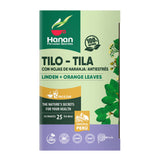 Linden with Orange Leaves Herbal Tea | Tilo - Tila con Hojas de Naranja | 25 Teabags