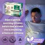 Valerian Root Herbal Tea | Valeriana | 25 Teabags