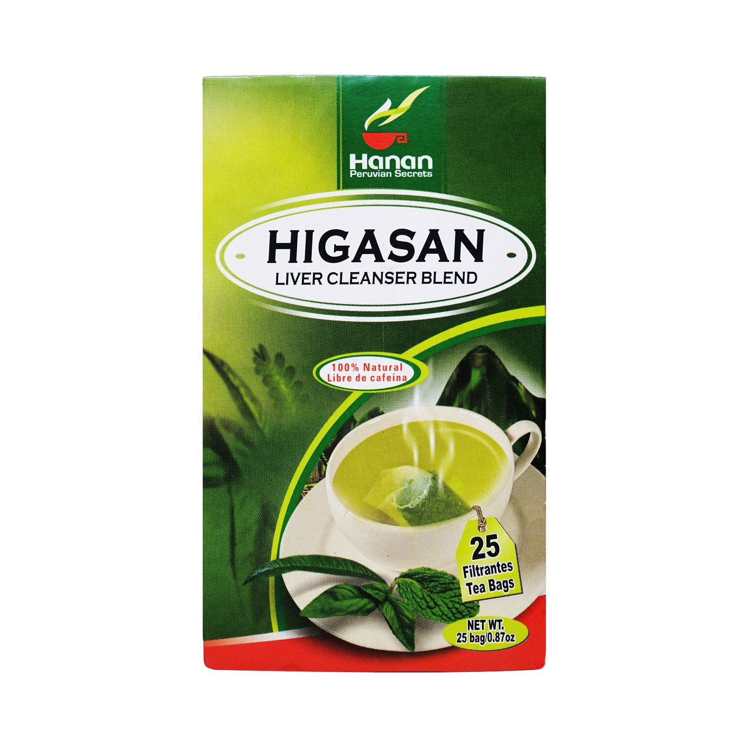 Liver Cleanser Blend Herbal Tea | Higasan | 25 Teabags