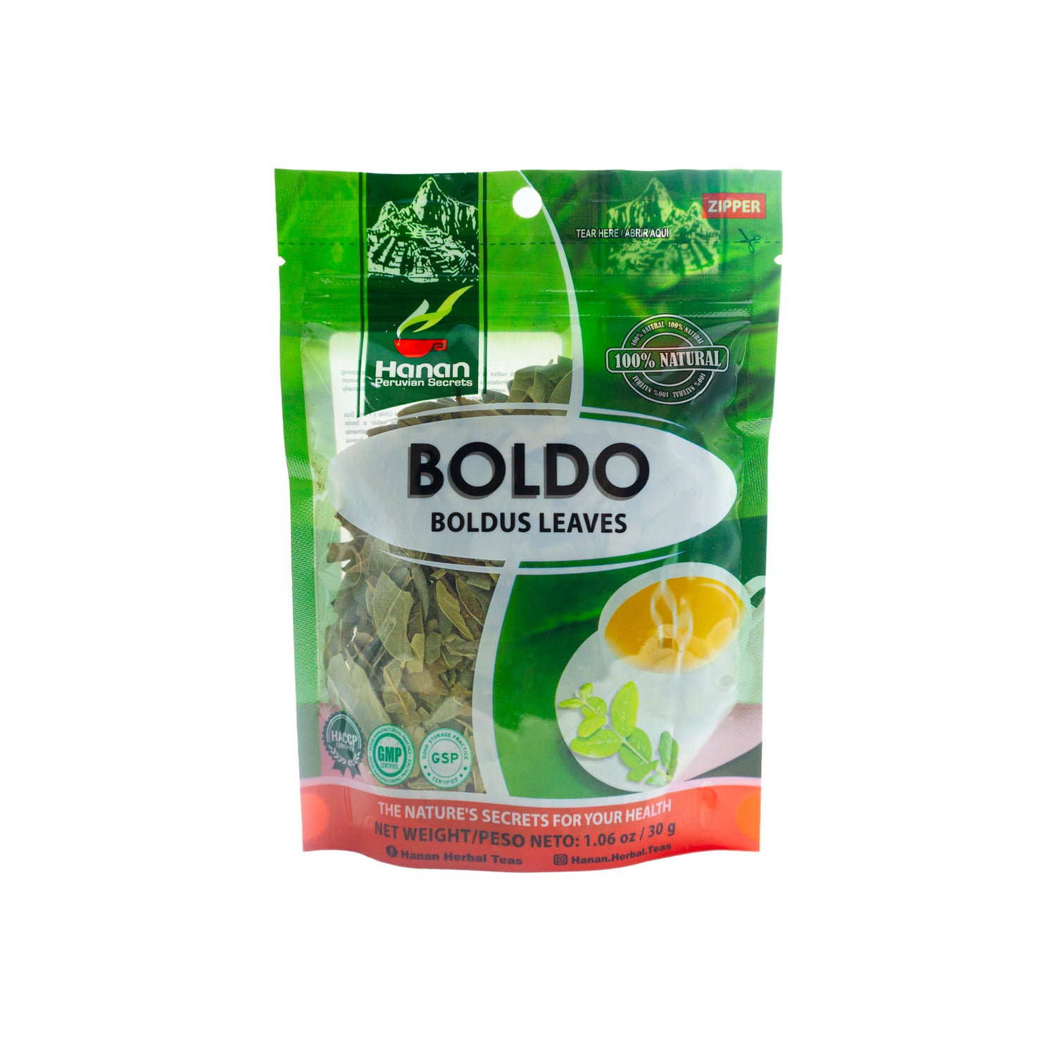 Boldo | Boldus Loose Leaf Tea | 1.06oz (30g)