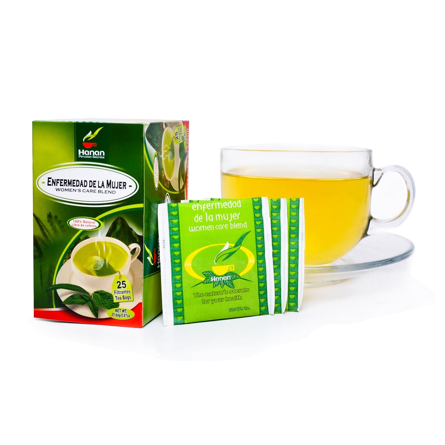 Women’s Care Blend Herbal Tea | Enfermedad De La Mujer | 25 Teabags