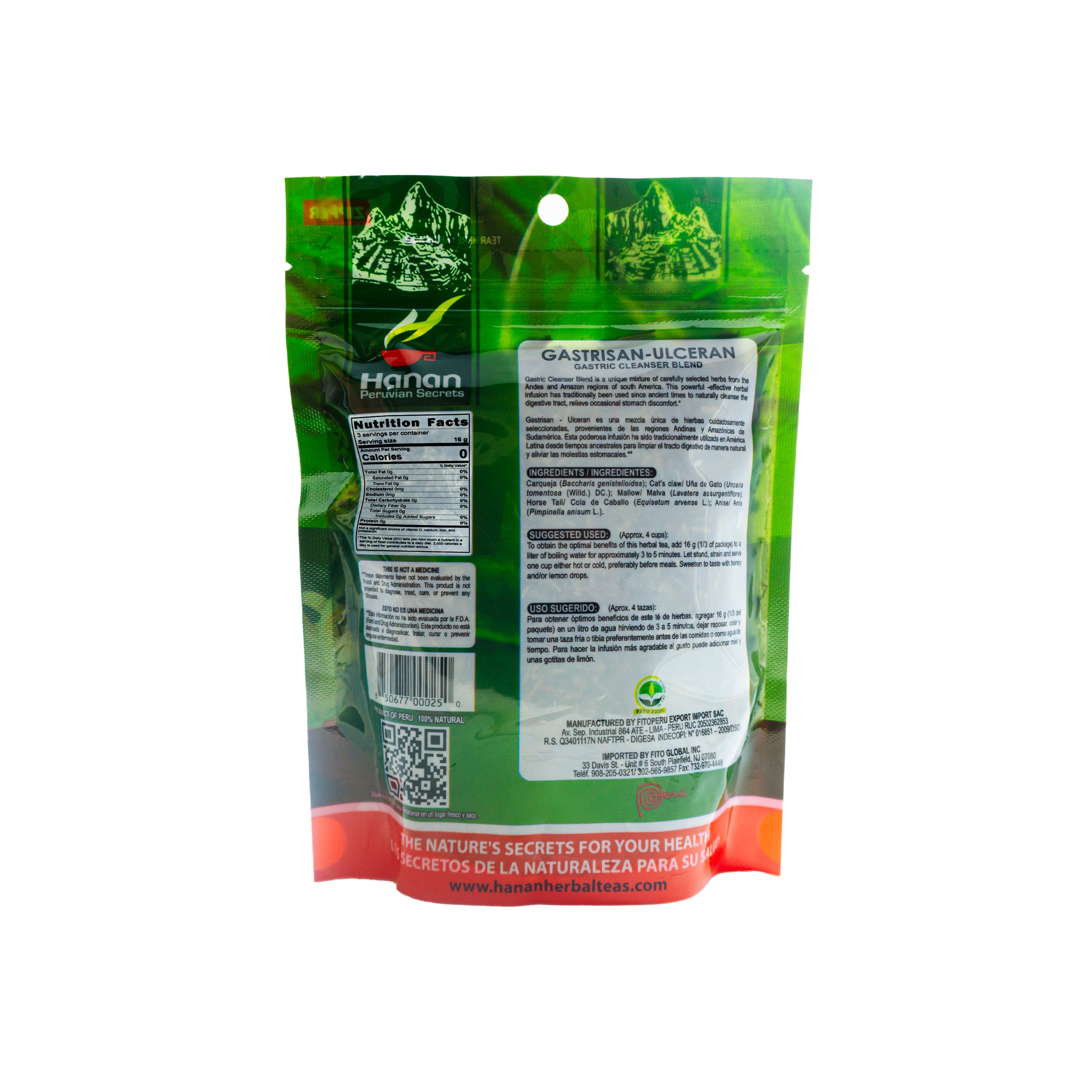 Gastrisan - Ulceran Gastric Cleanser Blend | Loose Tea | 1.76oz (50g)