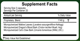 Gastric Cleanser Blend | Gastrisan - Ulceran | 100 Capsules
