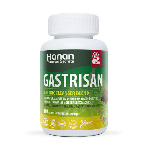 Gastric Cleanser Blend | Gastrisan - Ulceran | 100 Capsules