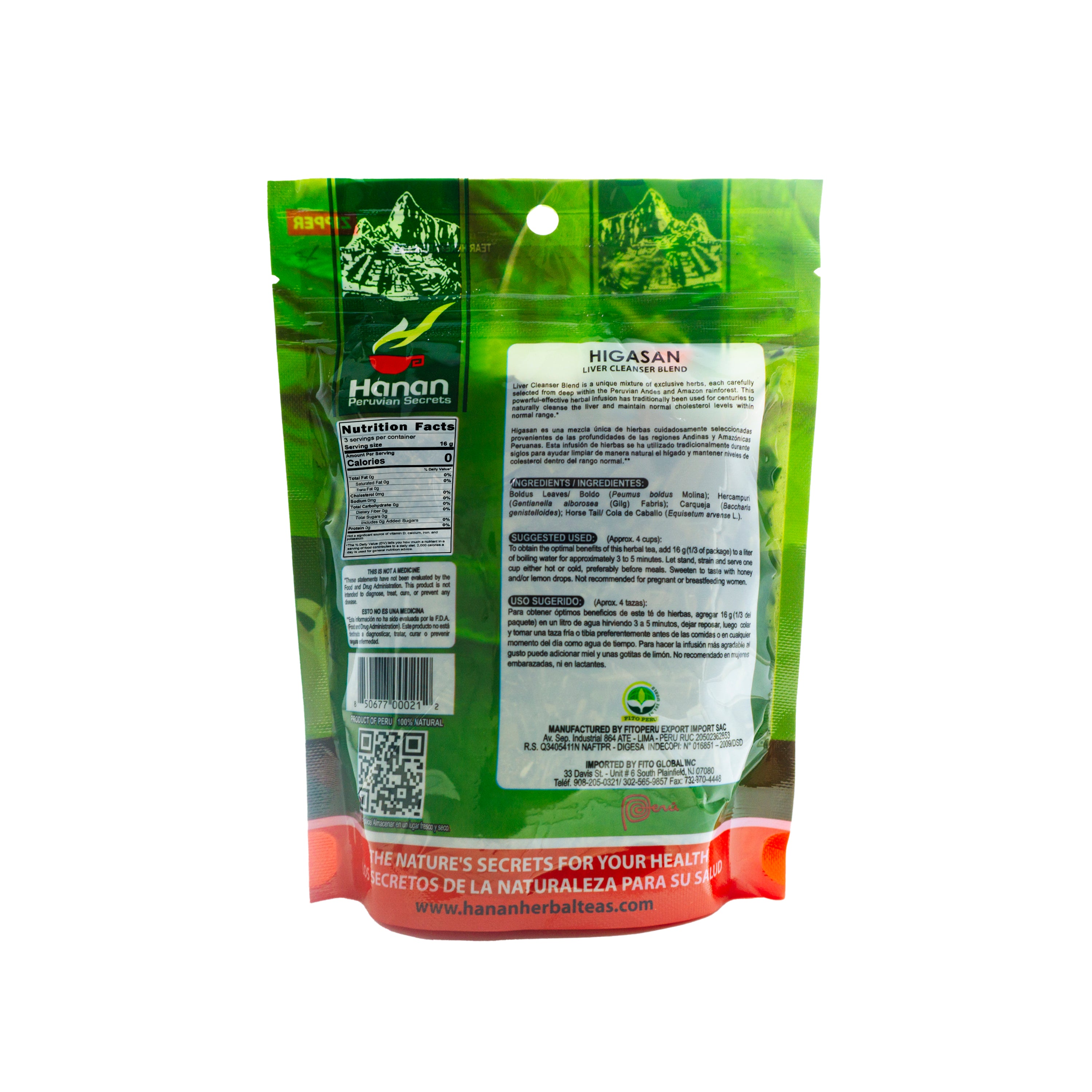 Higasan Liver Cleanser Blend | Loose Tea | 1.76oz (50g)