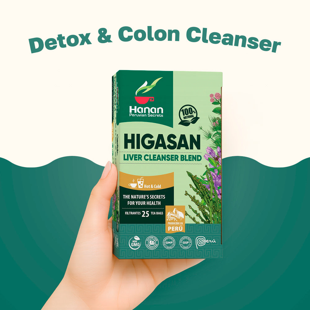 Liver Cleanser Blend Herbal Tea | Higasan | 25 Teabags