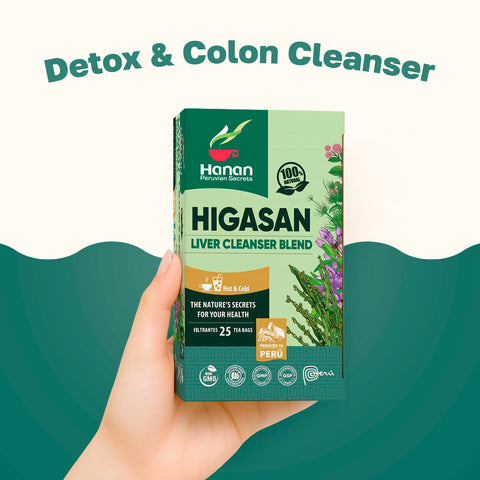 Liver Cleanser Blend Herbal Tea | Higasan | 25 Teabags