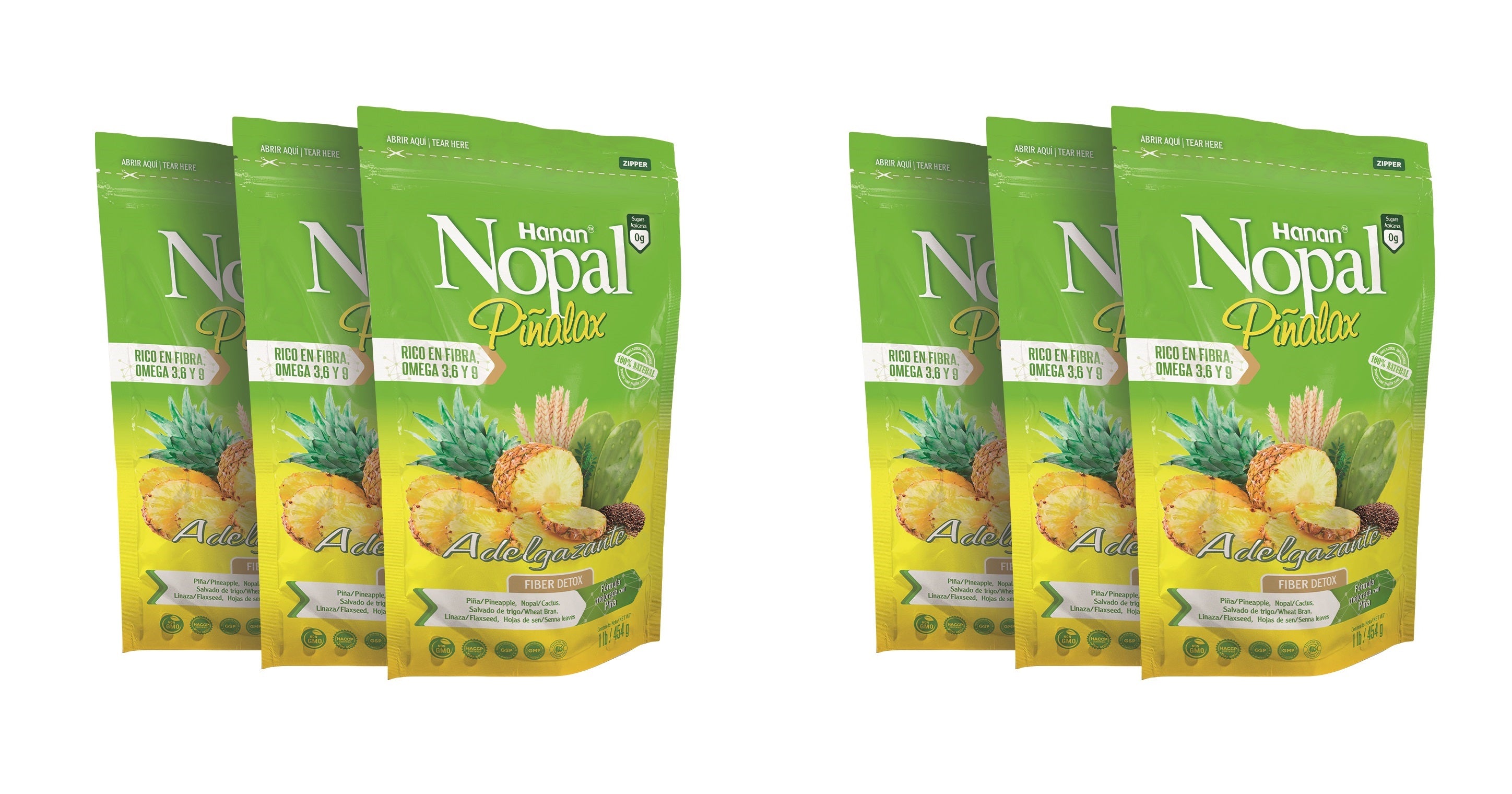 NOPAL PINALAX | 100% Natural High Fiber Blend Weight Control | 1Lb (454g)