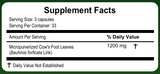 Cow’s Foot Leaves | Pata de Vaca | 100 Capsules