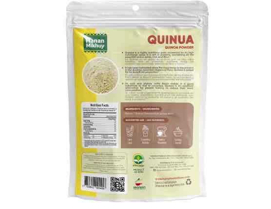 Hanan Mikhuy Quinoa Powder | Great for Smoothies, Baking, Soups, Pancakes | 3.5oz (100g)