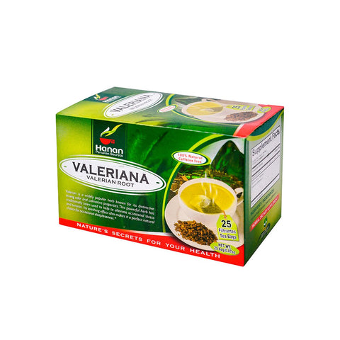 Valerian Root Herbal Tea | Valeriana | 25 Teabags