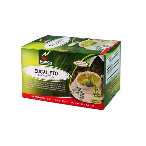 Eucalyptus Leaves Herbal Tea | Eucalipto | 25 Teabags
