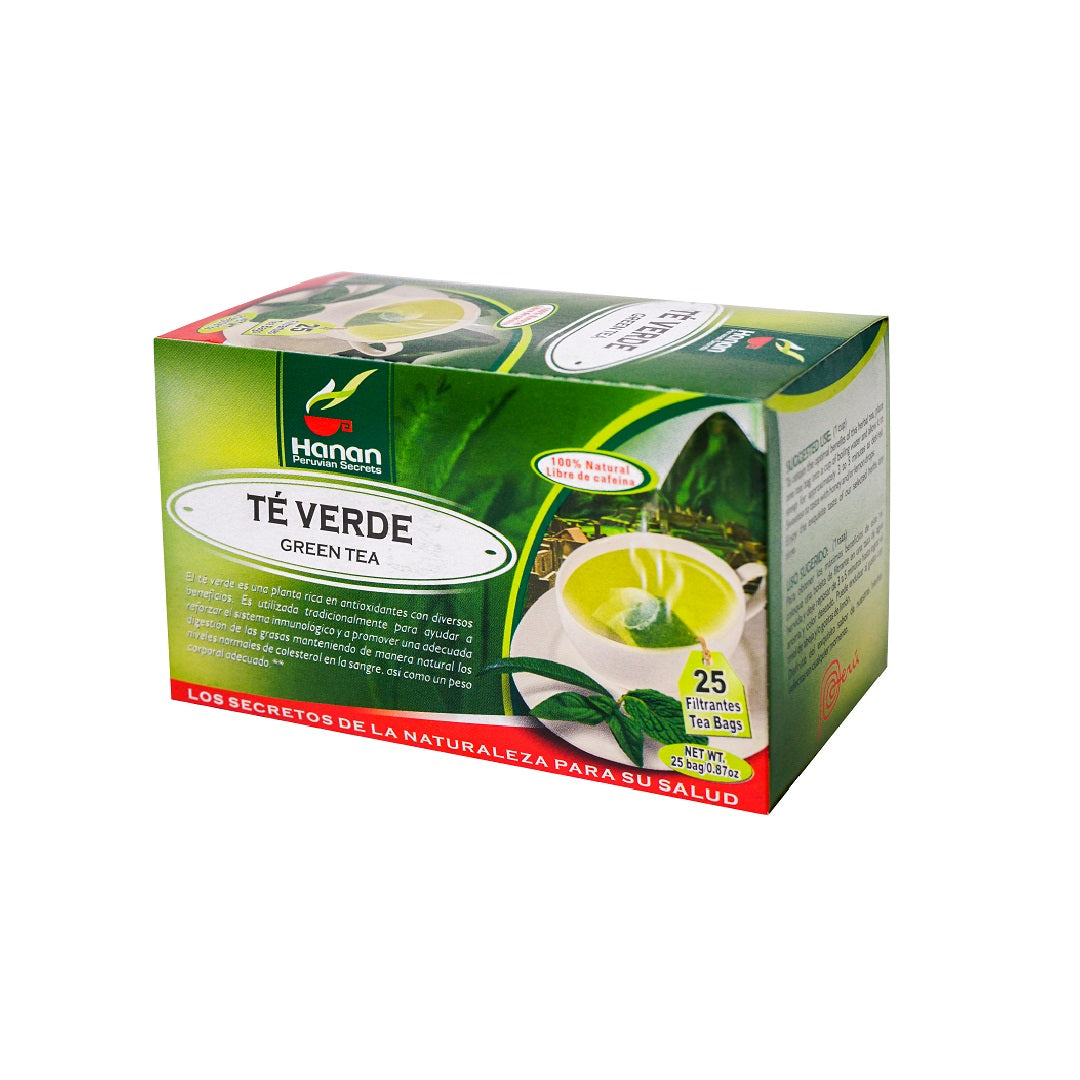 Green Te Herbal Tea | Te Verde | 25 Teabags